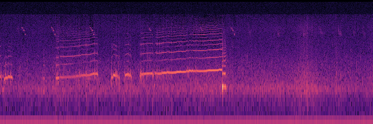 Spectrogram: Insect Wingbeats Rising in Pitch